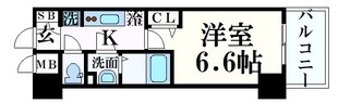 プレサンスTHE神戸の物件間取画像